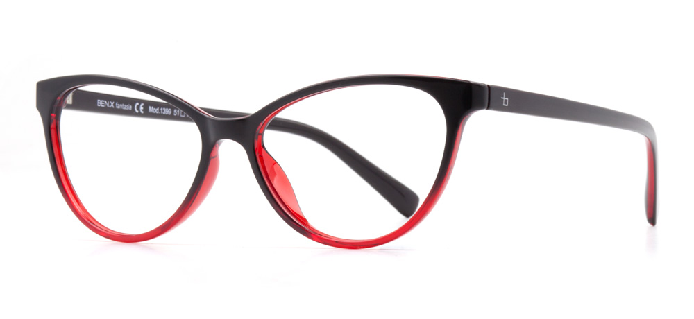 BENX FANTASIA Eyeglasses Teenage Woman Cateye Full-Rimmed Grilamid (TR90) Unfiltered BXFNTS 1399-C.01